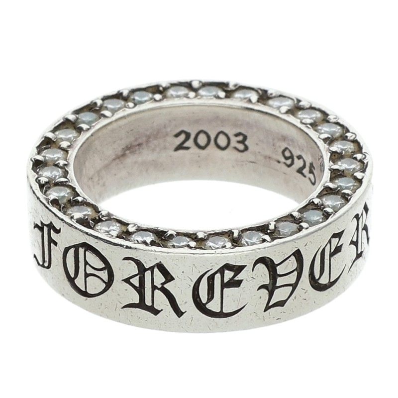 Chrome Hearts 6mm SPACER FOREVER PAVE Diamond Size JP 7.5