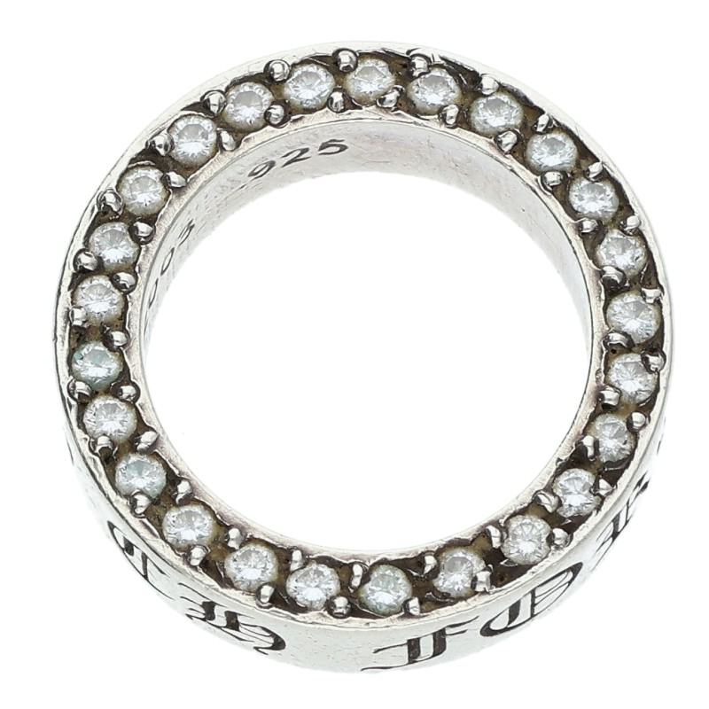 Chrome Hearts 6mm SPACER FOREVER PAVE Diamond Size JP 7.5