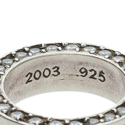 Chrome Hearts 6mm SPACER FOREVER PAVE Diamond Size JP 7.5