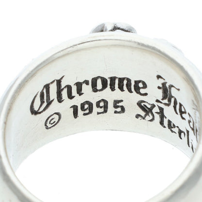 Chrome Hearts HEART IN BAND Silver Ring Size US 8