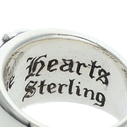 Chrome Hearts FLORAL CROSS Silver Ring Size ONE SIZE
