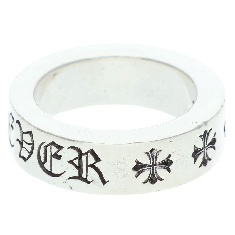 Chrome Hearts 6mm SPACER FOREVER Silver Ring Size US 4.5