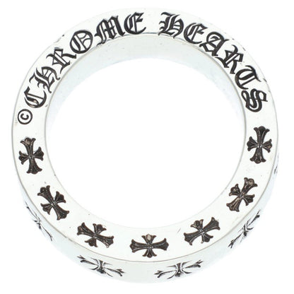 Chrome Hearts 6mm SPACER FOREVER Silver Ring Size US 4.5