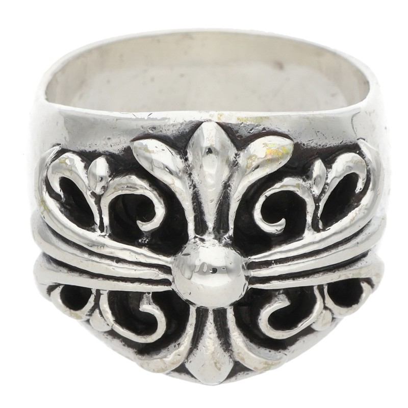 Chrome Hearts KEEPER Silver Ring Size ONE SIZE