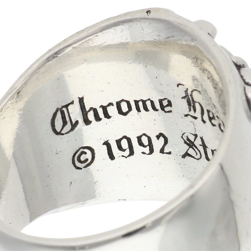 Chrome Hearts KEEPER Silver Ring Size ONE SIZE