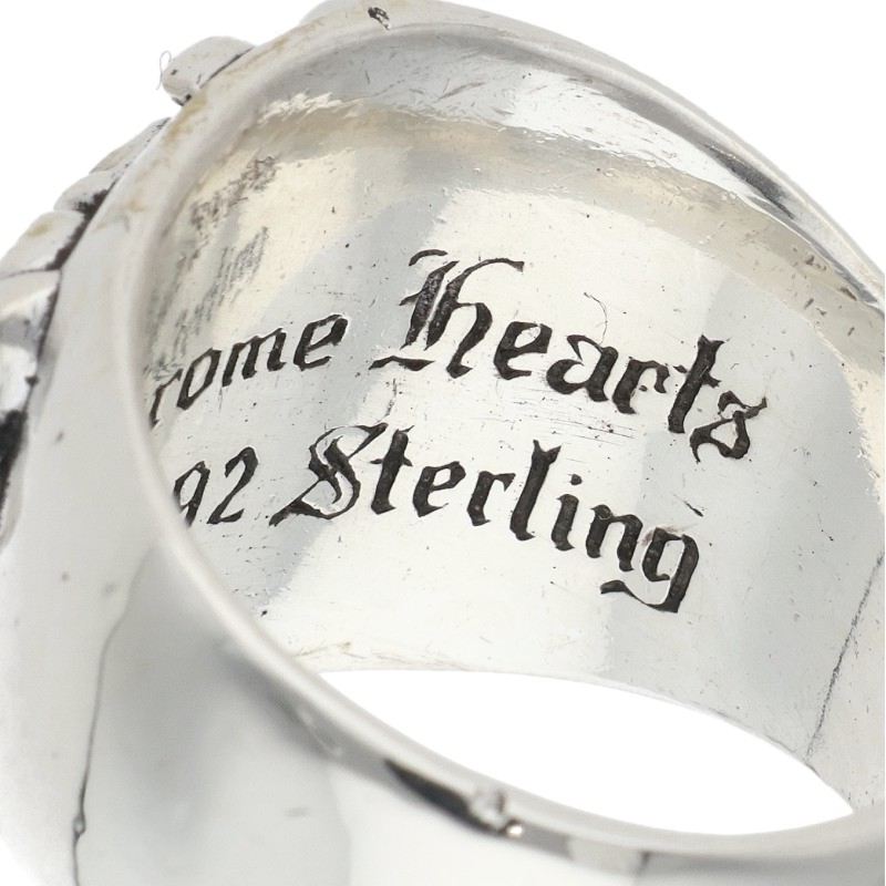 Chrome Hearts KEEPER Silver Ring Size ONE SIZE