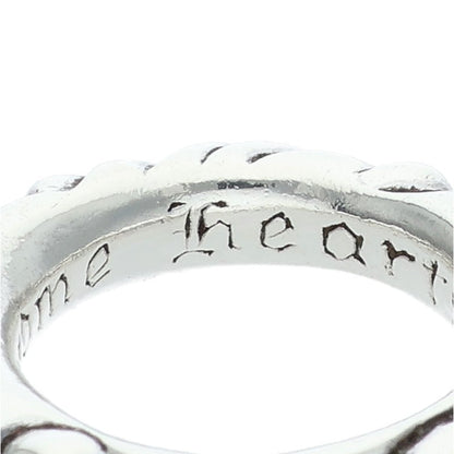 Chrome Hearts SCRL BAND Ring Silver Size JP 7 (Silver 7.45g)