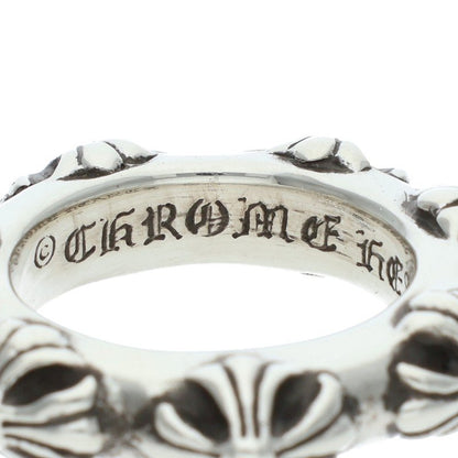 Chrome Hearts CROSS BAND Silver Ring Size ONE SIZE