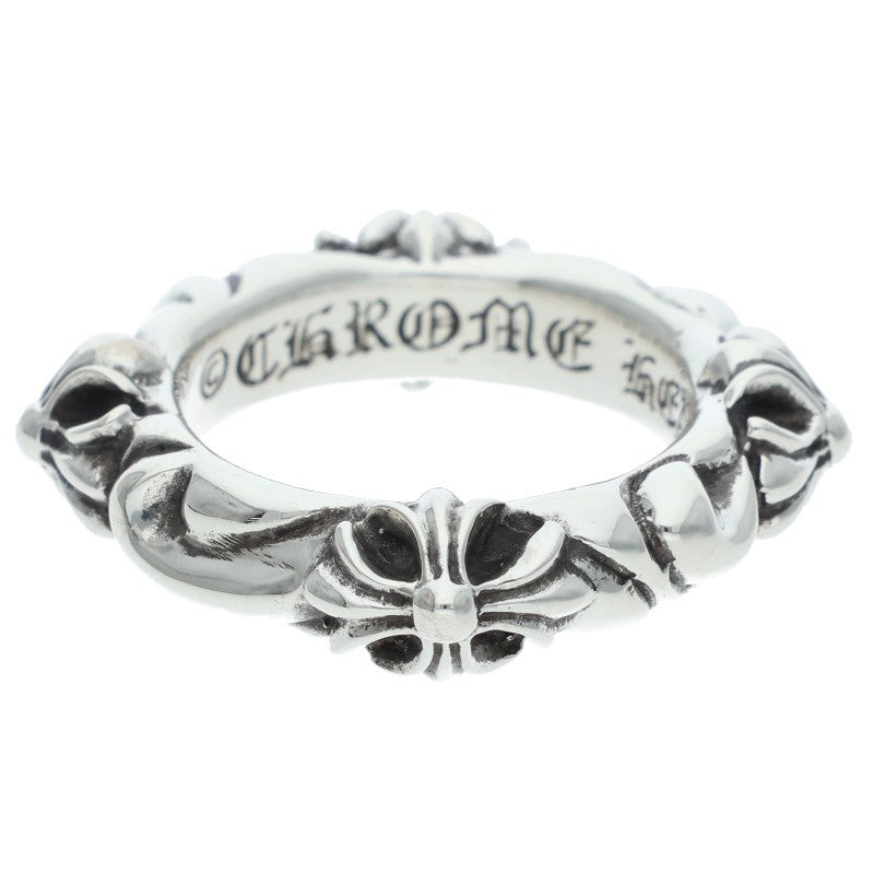 Chrome Hearts SBT Band Silver Ring Size US 4.5