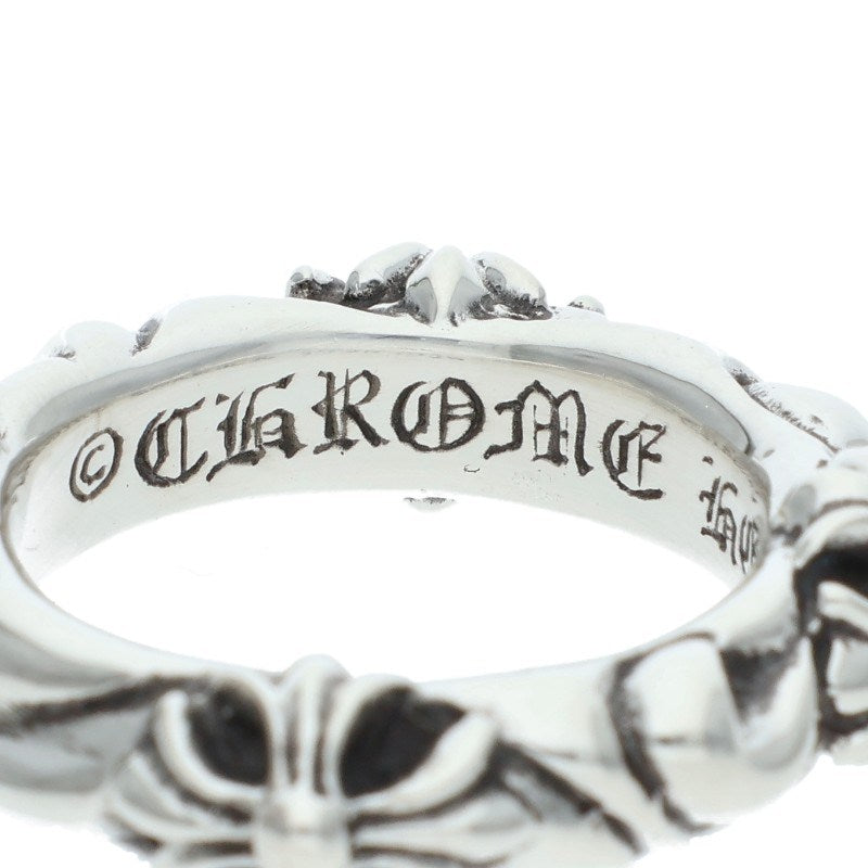 Chrome Hearts SBT Band Silver Ring Size US 4.5