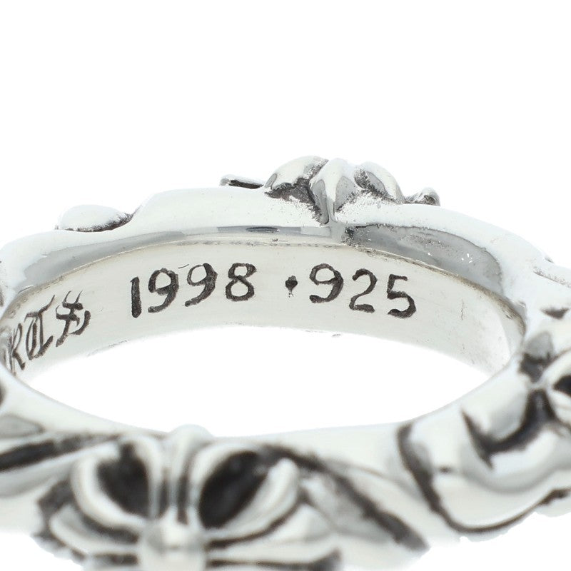 Chrome Hearts SBT Band Silver Ring Size US 4.5