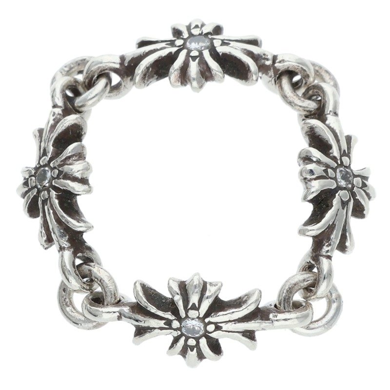 Chrome Hearts Tiny E CH Plus Diamond Silver Size ONE SIZE