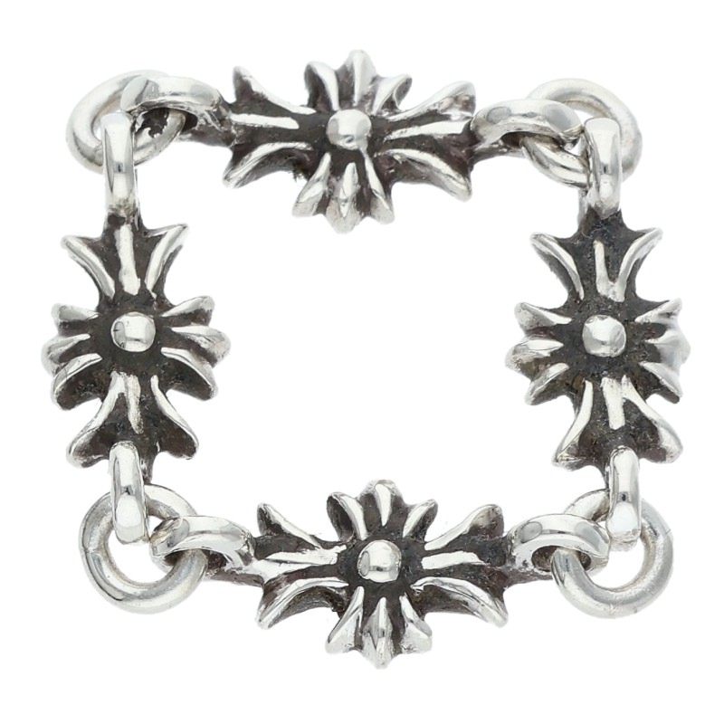 Chrome Hearts Tiny E CH Plus Diamond Silver Size ONE SIZE