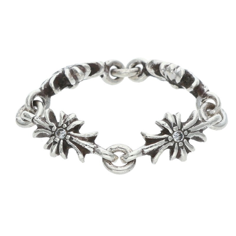 Chrome Hearts Tiny E CH Plus Diamond Silver Size ONE SIZE
