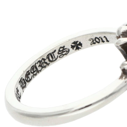 Chrome Hearts Bubblegum CH Cross Silver Ring Size ONE SIZE