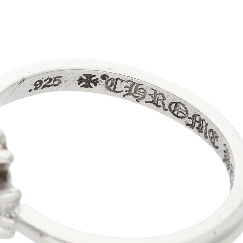 Chrome Hearts Bubblegum CH Plus Silver Ring Size US 3