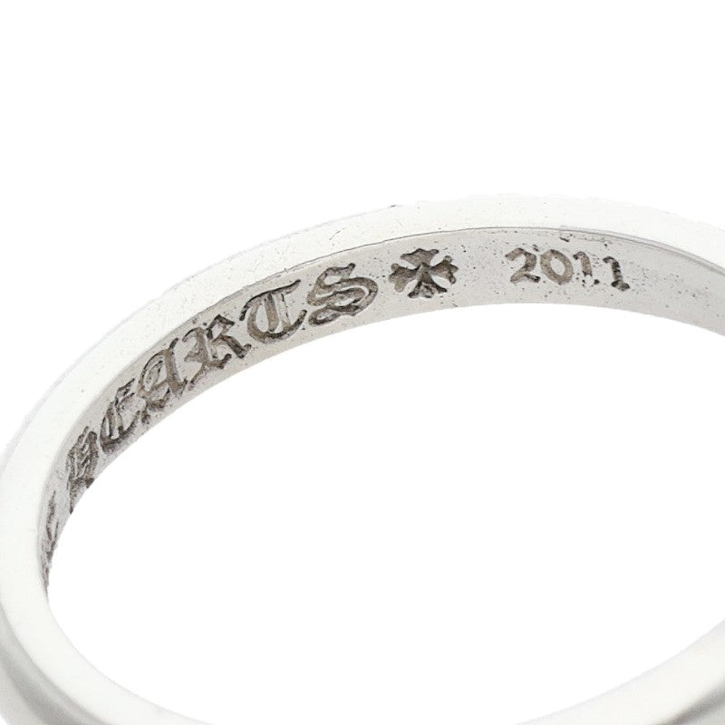 Chrome Hearts Bubblegum CH Plus Silver Ring Size US 3
