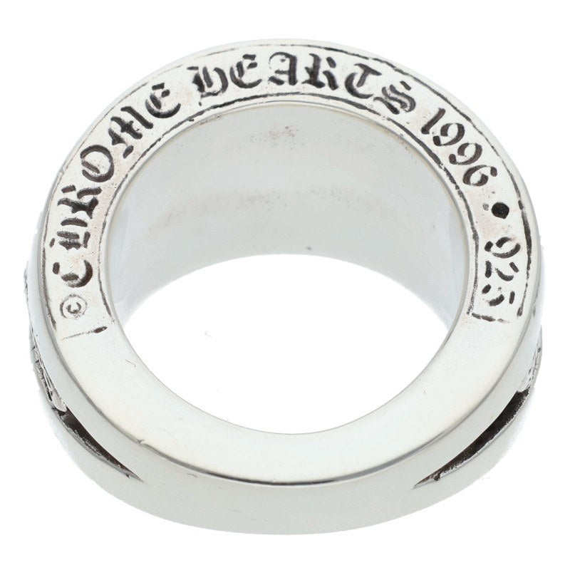 Chrome Hearts Narrow V Band Celtic Silver Ring Size ONE SIZE