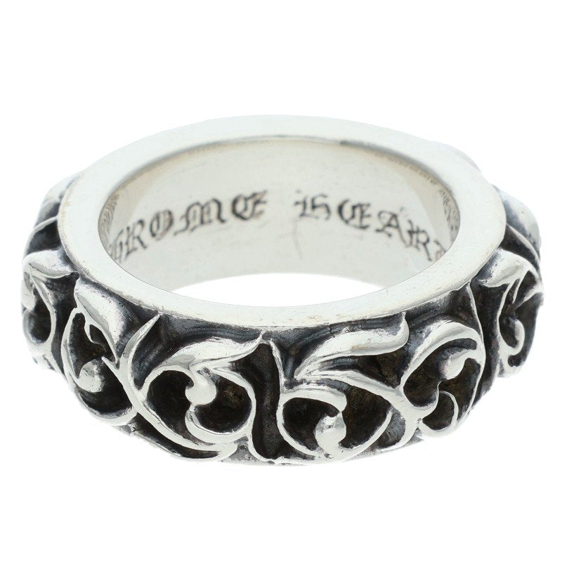 Chrome Hearts Eternity Vine Band Silver Ring Size US 5.5