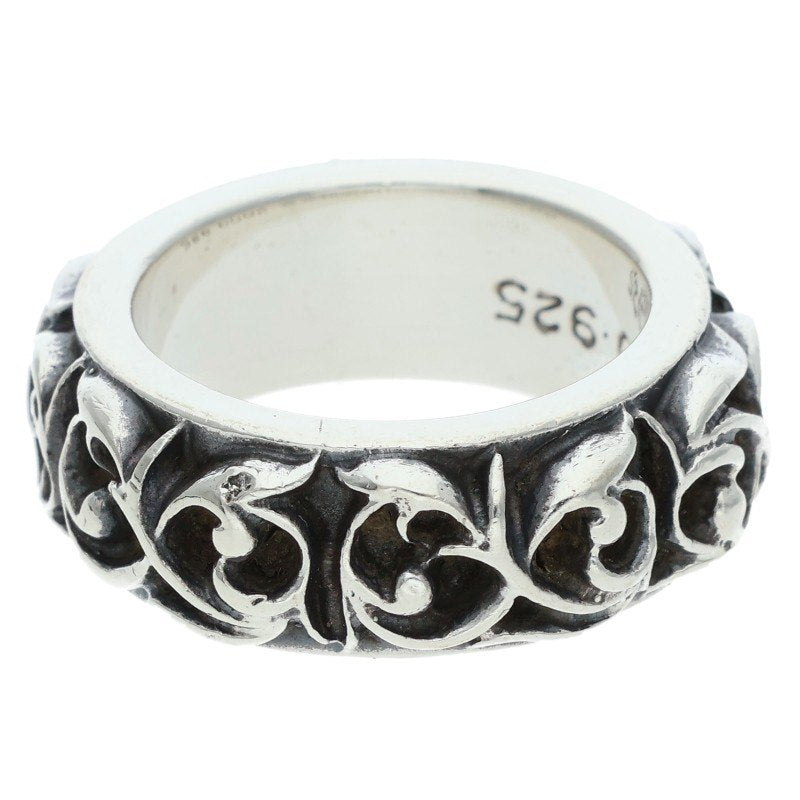 Chrome Hearts Eternity Vine Band Silver Ring Size US 5.5