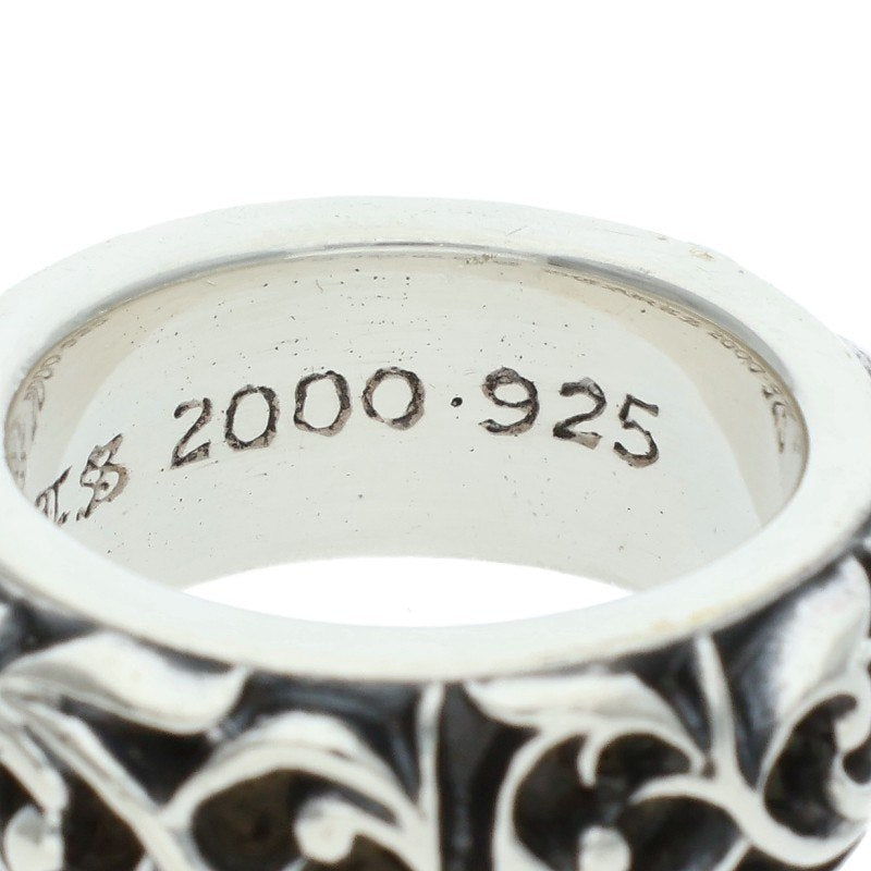 Chrome Hearts Eternity Vine Band Silver Ring Size US 5.5