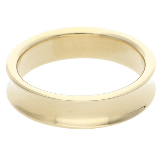 TIFFANY&Co. 1837 K18YG Yellow Gold Ring Size ONE SIZE