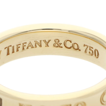 TIFFANY&Co. 1837 K18YG Yellow Gold Ring Size ONE SIZE