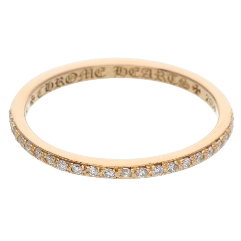 Chrome Hearts 22K Wedding Round Half Pave Size ONE SIZE