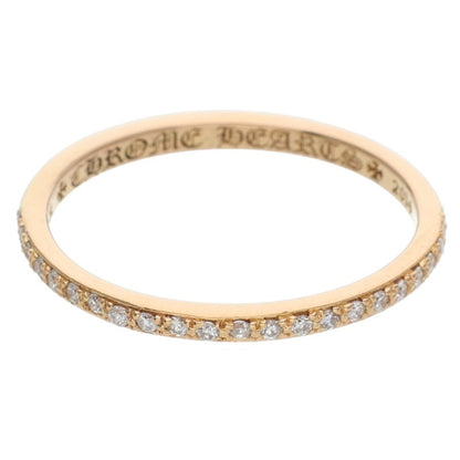 Chrome Hearts 22K Wedding Round Half Pave Size ONE SIZE
