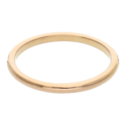 Chrome Hearts 22K Wedding Round Half Pave Size ONE SIZE