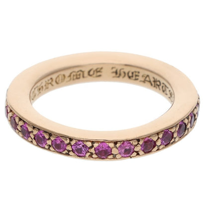 Chrome Hearts 22K TFL Pave Pink Sapphire Gold Size ONE SIZE