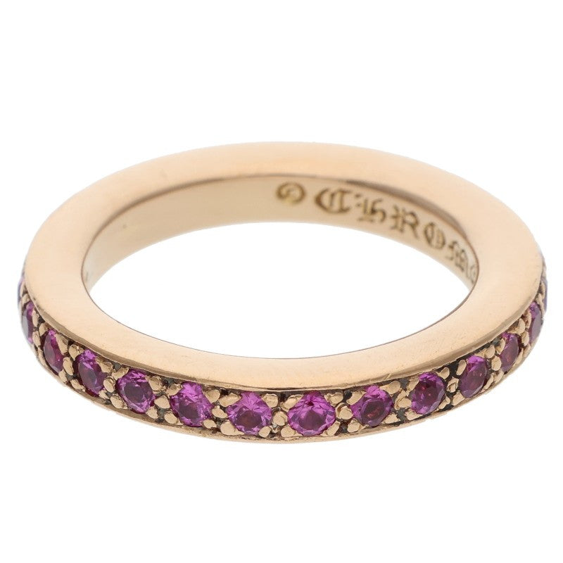 Chrome Hearts 22K TFL Pave Pink Sapphire Gold Size ONE SIZE