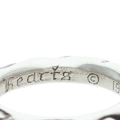 Chrome Hearts SCRL BAND Ring Silver (Silver 10.46g)