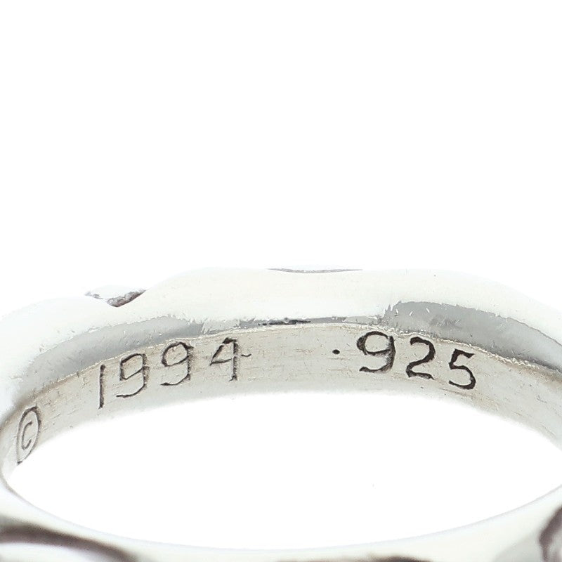 Chrome Hearts SCRL BAND Ring Silver (Silver 10.46g)