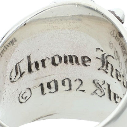 Chrome Hearts Keeper Sterling Silver Ring Size ONE SIZE