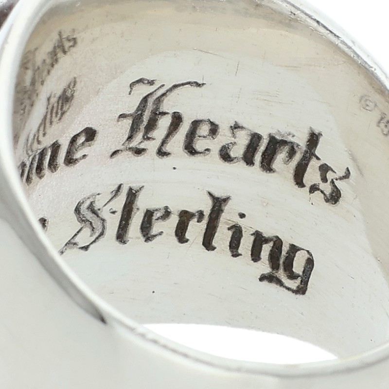 Chrome Hearts Keeper Sterling Silver Ring Size ONE SIZE