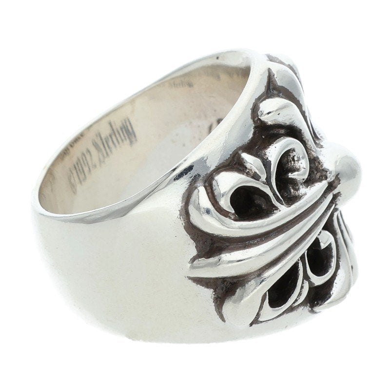 Chrome Hearts Keeper Sterling Silver Ring Size ONE SIZE