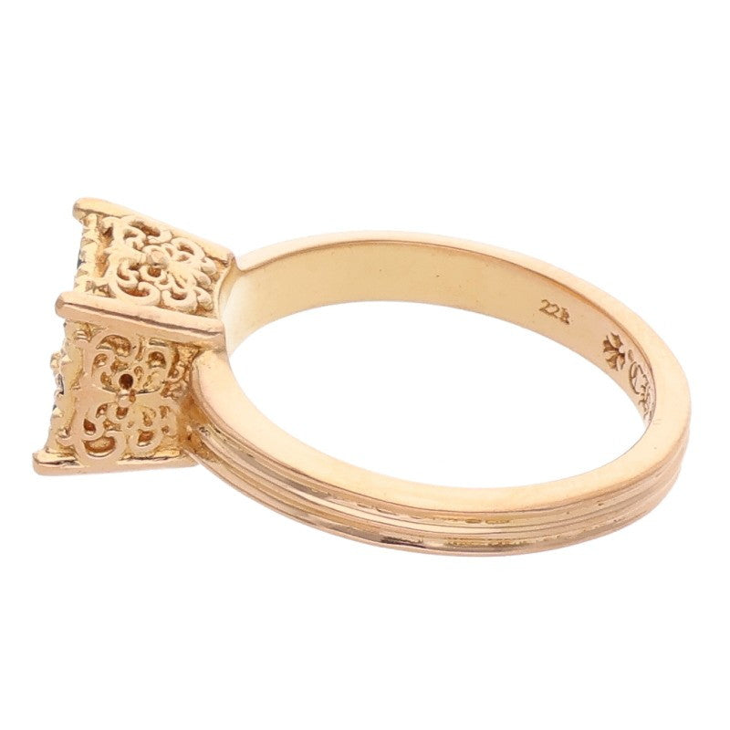 Chrome Hearts 22K Butterfly Cocktail Pave Size ONE Multi