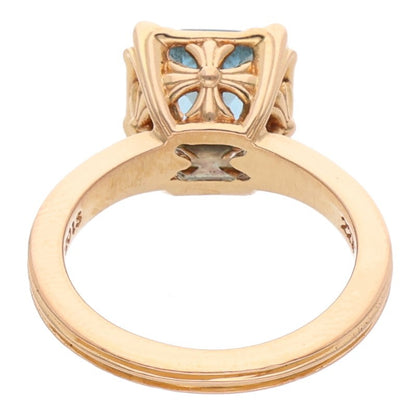 Chrome Hearts 22K Butterfly Cocktail Gold Ring Size ONE SIZE