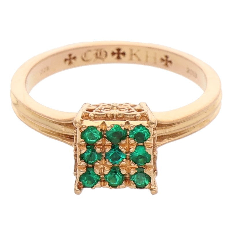 Chrome Hearts 22K Cocktail Wrap Pave Emerald Size ONE SIZE