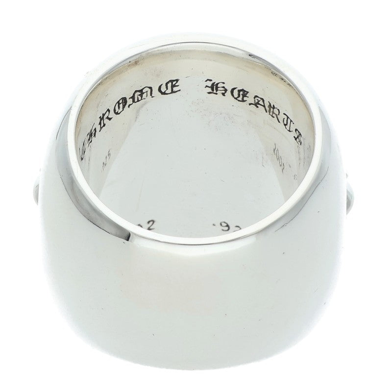 Chrome Hearts Classic Oval Cross Silver Ring Size ONE SIZE