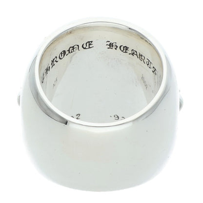Chrome Hearts Classic Oval Cross Silver Ring Size ONE SIZE