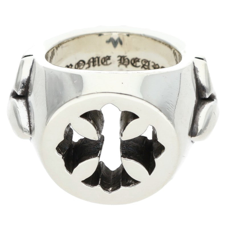 Chrome Hearts Open Plus Silver Ring Size US 6
