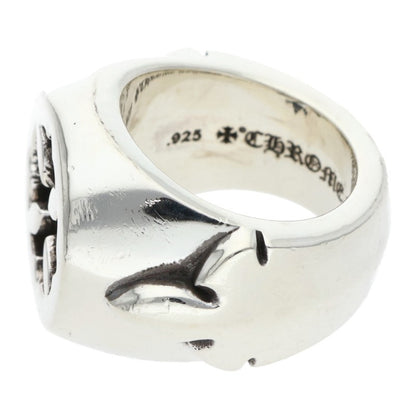 Chrome Hearts Open Plus Silver Ring Size US 6