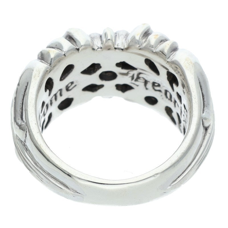 Chrome Hearts K&T Silver Ring Size ONE SIZE