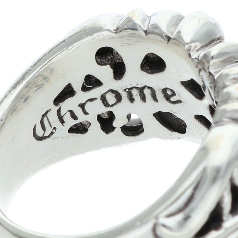 Chrome Hearts K&T Silver Ring Size ONE SIZE