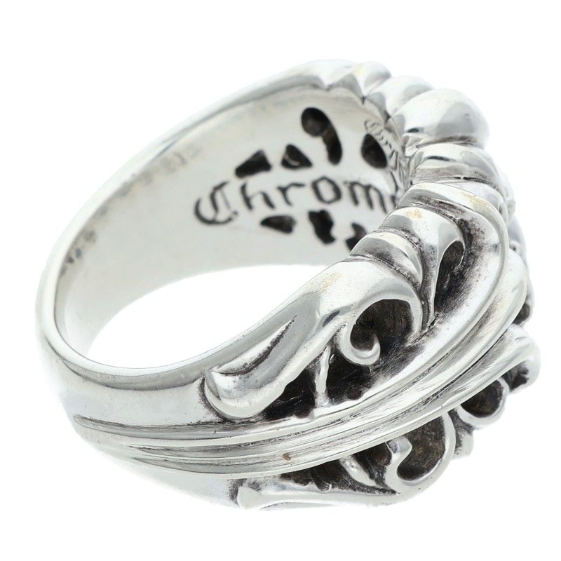 Chrome Hearts K&T Silver Ring Size ONE SIZE