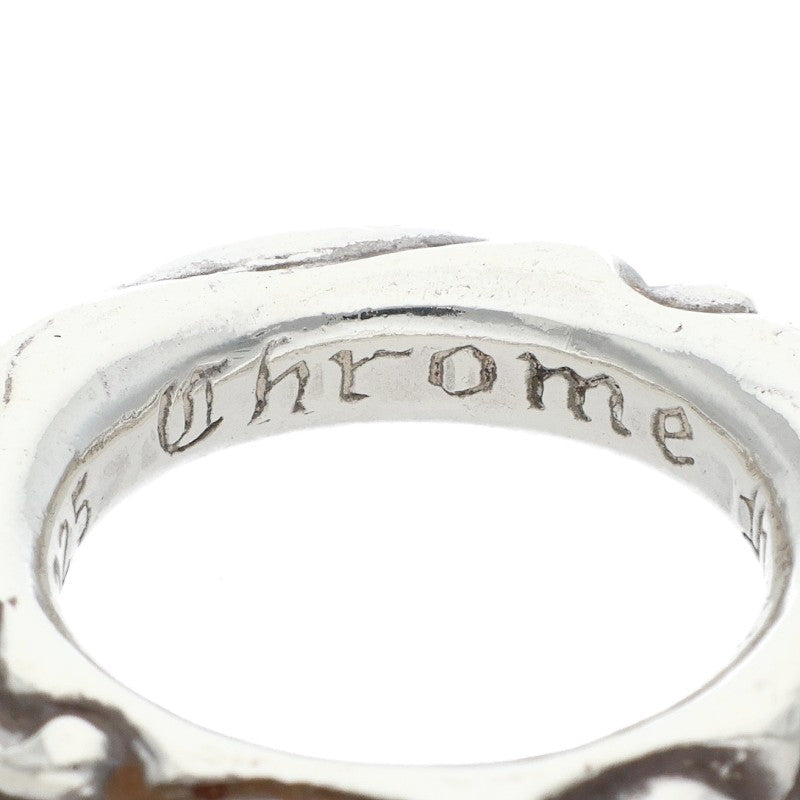 Chrome Hearts SCRL BAND Ring Silver (Silver 9.38g)