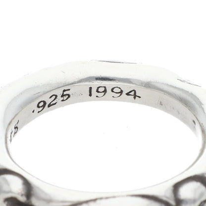 Chrome Hearts SCRL BAND Ring Silver (Silver 8.69g)