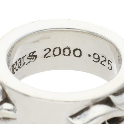 Chrome Hearts DBL NARROW VINE BAND Silver Ring Size US 5